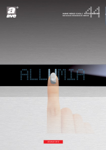 ALLUMIA TOUCH touch-sensitive controls - brochure