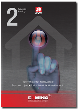 Home automation Domina Plus technical details - 2. part of tehnical catalogue